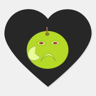 Kwaad Apple met Scar Halloween Stickers