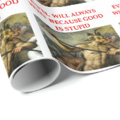 kwaad cadeaupapier (Rol Hoek)