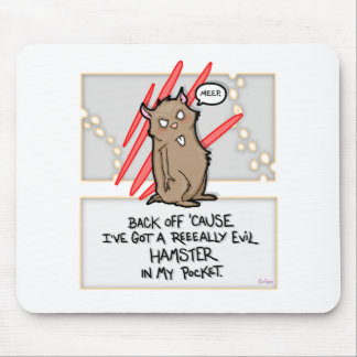 Kwaad Hamster! Mouspad Muismat