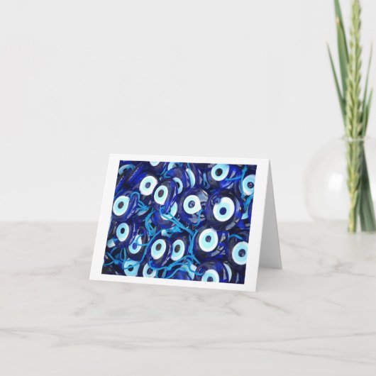 Kwaad Oog Notecards Kaart (Voorkant)