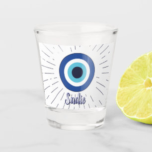 kwaadaardig oog aanpasbaar shot glas