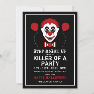 Kwaadaardige Clown, Halloween Feestje