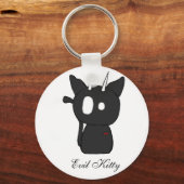 Kwaadaardige Kitty-sleutelhanger Sleutelhanger (Voorkant)