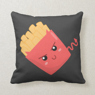 Kwaadaardige maar Kawaii Frites Kussen