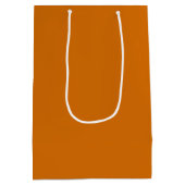 Kwaadaardige pompoen oranje medium cadeauzakje (Achterkant)