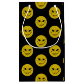 Kwaadaardige vreemde Smiely Face cadeautas (Achterkant)