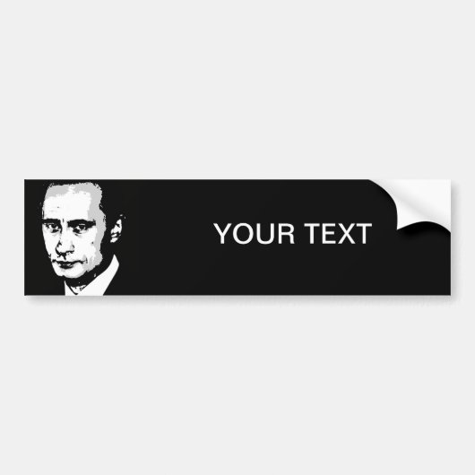KWAD PUTIN BUMPERSTICKER (Voorkant)