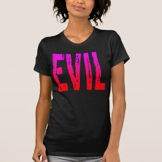 KWADAARDIGE ROZE RODE HORROR ZOMBIE MONSTER T-SHIRT