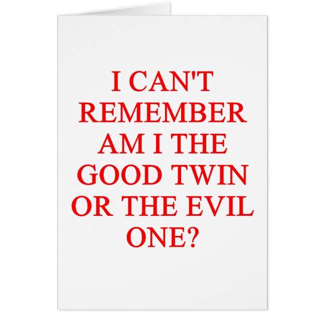 kwade tweeling (Voorkant)