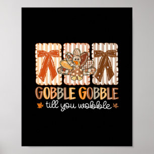 Kwak Kwak Tot Je Wobbelt Erwtensoep Thanksgiving K Poster