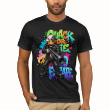 Kwak of... Grappig Eend Cartoon T-Shirt