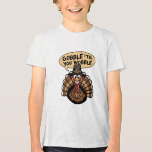 KWAK TOT JE WOBBELT Tri-Blend SHIRT