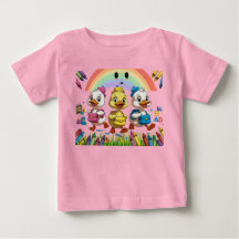 "Kwakend naar de kleuterschool!" – Cute Duck Back-