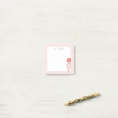 Kwakkelende kwal post-it® notes (Op bureau)