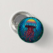 Kwal cartoon ronde button 3,2 cm (Voorkant /achterkant)