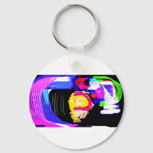 Kwal golfplezier sleutelhanger