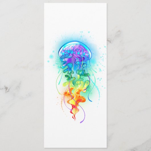 Kwal met regenboogkleuren programma (Voorkant)