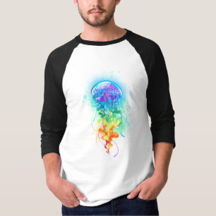 Kwal met regenboogkleuren t-shirt