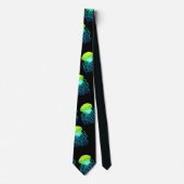 Kwal Mode - Neon Bioluminescente Kwal Stropdas (Voorkant)
