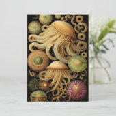 kwal | Modern Haeckel Greeting Kaart (Staand voorkant)