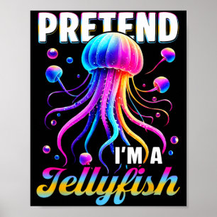 Kwal Oceaan Thema Tentakels Verkleedkleding Poster
