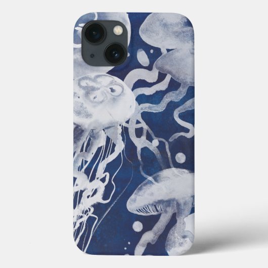 Kwal op marine achtergrond Case-Mate iPhone case (Achterkant)