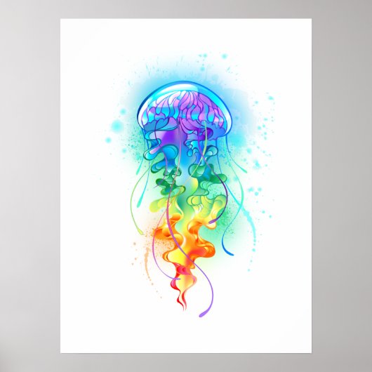 Kwal regenboog poster (Voorkant)