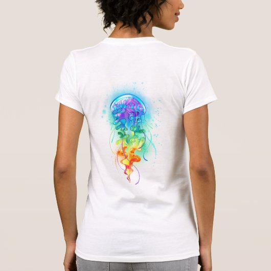 Kwal regenboog t-shirt (Achterkant)