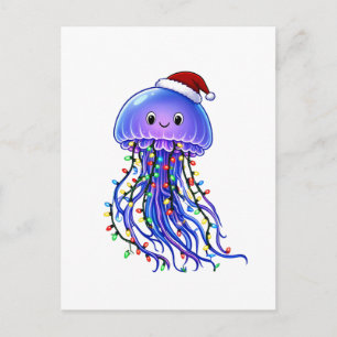Kwal Santa Hoed Kerstverlichting Merry Jellyma Feestdagenkaart