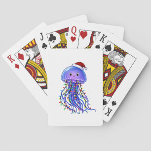Kwal Santa Hoed Kerstverlichting Merry Jellyma Pokerkaarten