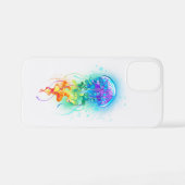 Kwal van de regenboog iPhone hoesje (Achterkant horizontaal)