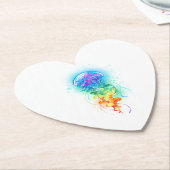 Kwal van de regenboog kartonnen onderzetters (Gekanteld)