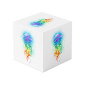 Kwal van de regenboog kubus (Achter hoekig)