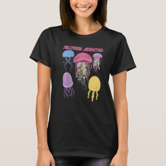 Kwal Verslaafd Zee Souvenir Oceaanleven Onderwater T-shirt