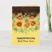 KWALITEIT Kaarten VAN Moederdag VAN KUNSTSTOF  (Voorkant)