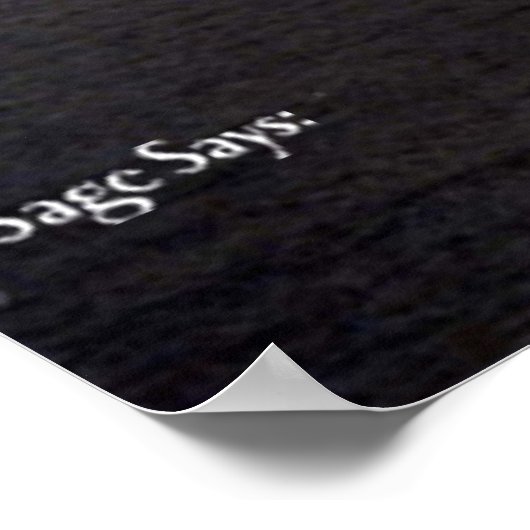 Kwaliteit van het Uitzicht Poster (Hoek)