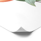 KWALITEIT VAN HOOGSTE KWALITEIT Botanische afdruk  Poster (Hoek)