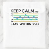 Kwaliteitscontrole Laboratorium Sticker (Tas)