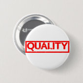 Kwaliteitsstempel Ronde Button 5,7 Cm (Voorkant /achterkant)