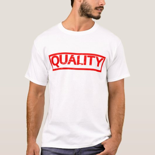 Kwaliteitsstempel T-shirt (Voorkant)