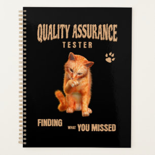 Kwaliteitstester Kattenhumor Planner