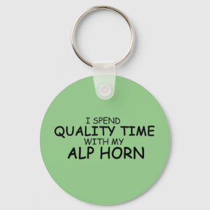 Kwaliteitstijd alp Horn Sleutelhanger