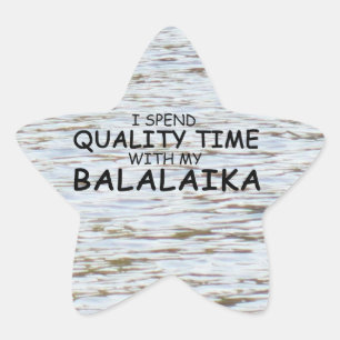 Kwaliteitstijd Balalaika Star-Sticker Ster Sticker