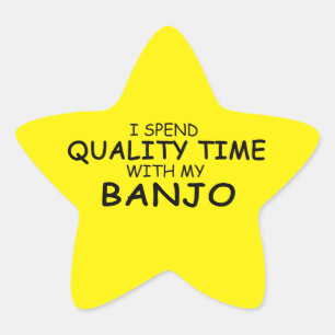 Kwaliteitstijd Banjo Star-Sticker Ster Sticker
