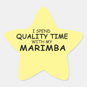 Kwaliteitstijd Marimba Star-Sticker Ster Sticker