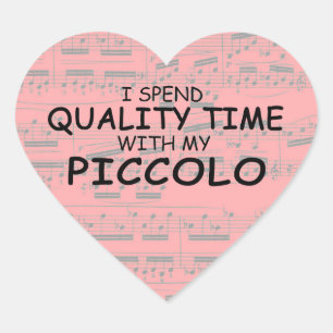 Kwaliteitstijd Piccolo Heart Sticker