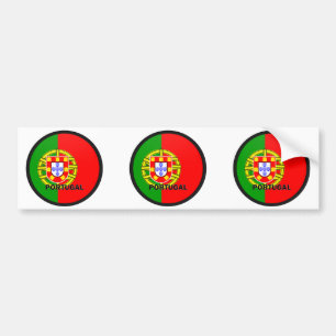 kwaliteitsvlag Portugal Roundel Bumpersticker