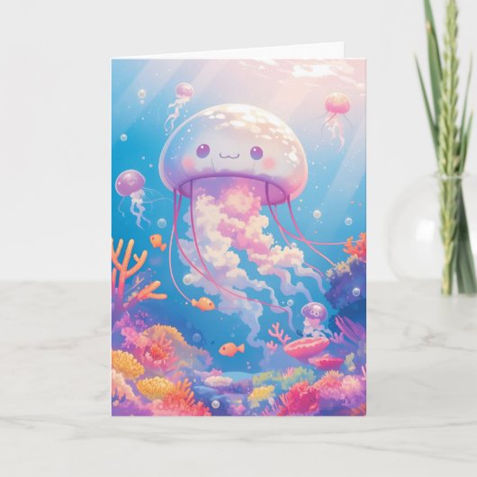 Kwallen en koraalwonderen kaart (Voorkant)