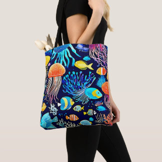 Kwallen en vissen: Deep Zee Delight Draagtas