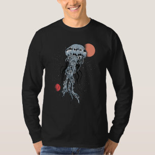 Kwallen Galaxy Space Ocean Dier Diver Gift T-shirt